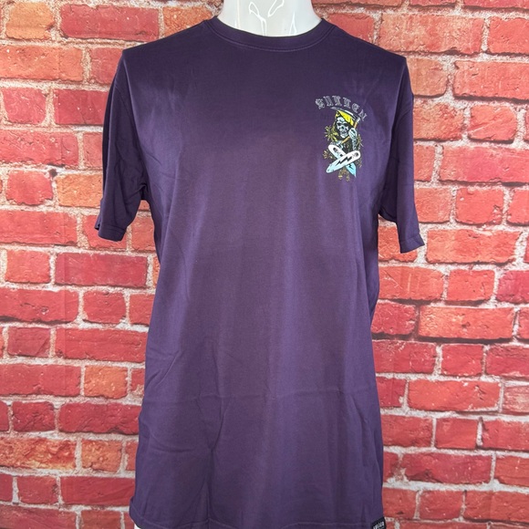 Sullen Art Collective Men’s Graphic T-shirt - Purple -Size: XLarge- NWT - Picture 2 of 14